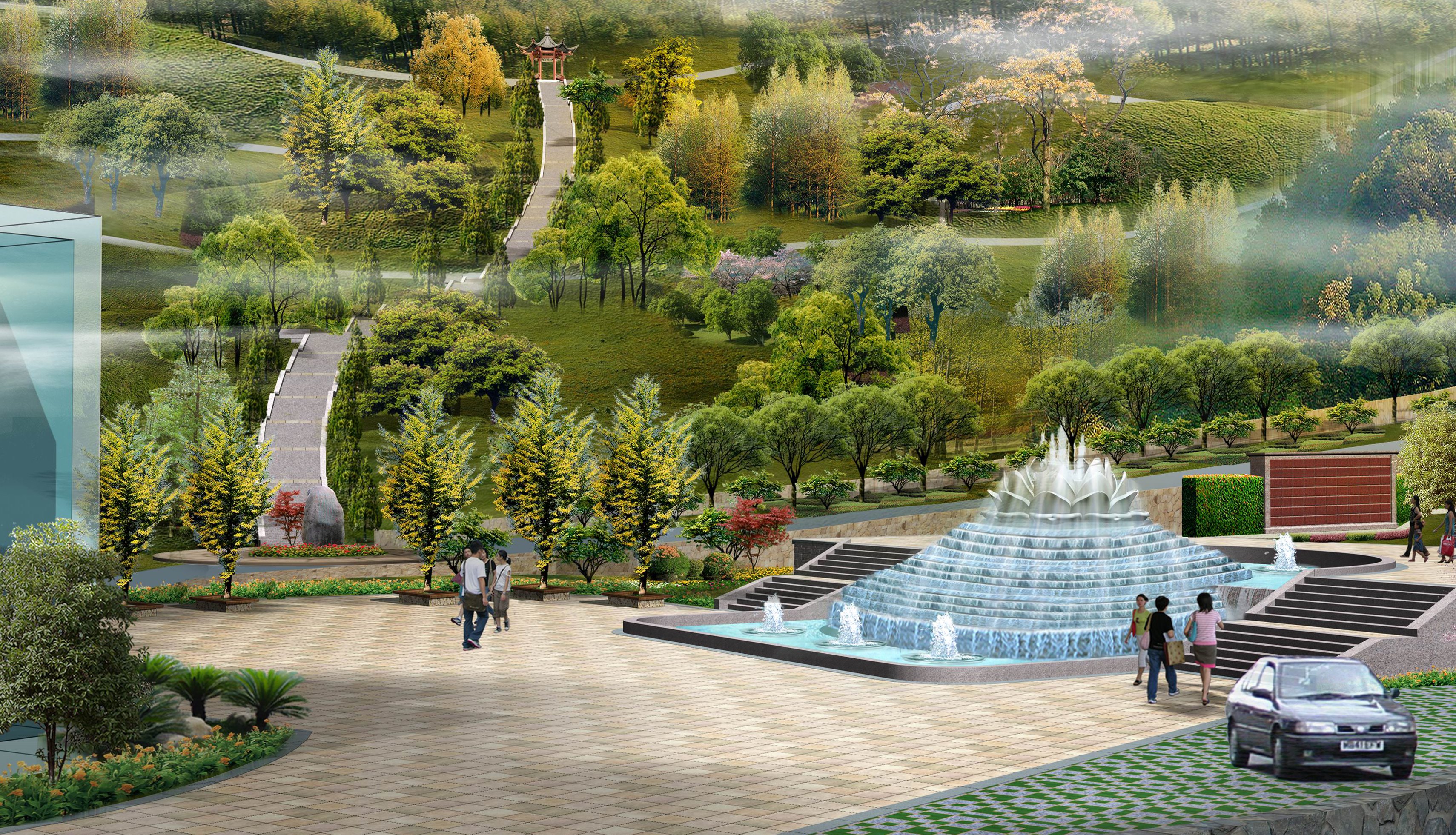 沈家门新塘弄塘湾公墓：：融合文化，焕新墓园